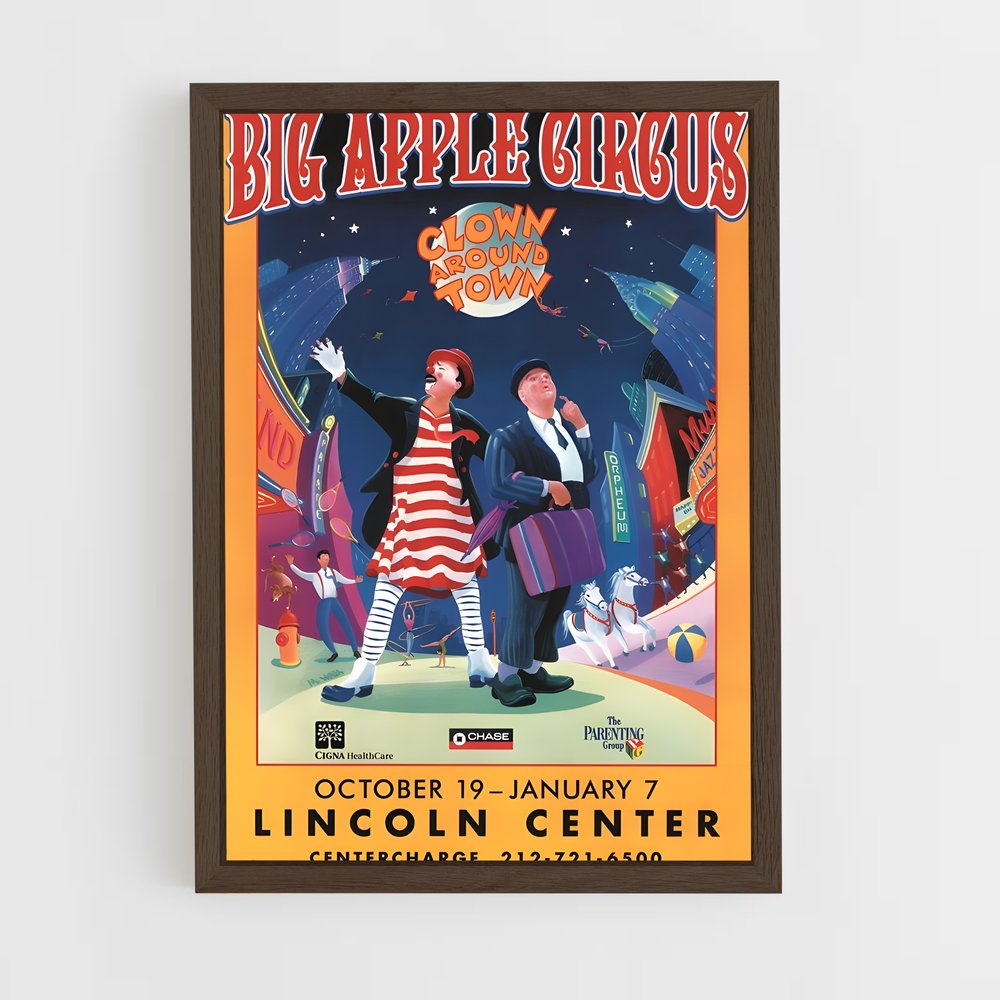 Poster Big Apple Circus – affiche Cirque (vue 5)